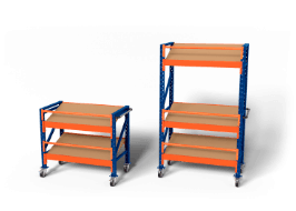 Category Jezdne regały & stoły ze skośnymi półkami