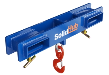 Hak ładunkowy do wózka widłowego LH2500, lakierowana, 2.500 kg, SolidHub 