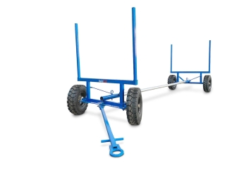 Chariot pour charges longues avec anneau d'attelage LGW4000, 2.500 kg charge maxi, SolidHub 