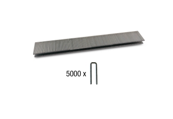 5.000 Agrafes pour l'agrafeuse à batterie AT18/2, 16 mm x 5,7 mm x 1,25 mm, TecMaschin 
