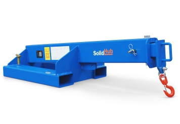 Ramię dźwigu KA1000 do wózka widłowego, maks. obciążenie 1.000 kg, SolidHub 