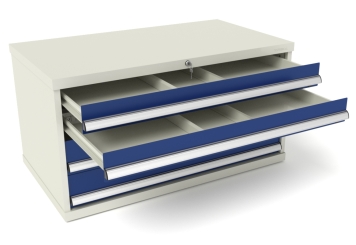 Armoire à outils WS4 avec 4 tiroirs largeur 1.080 mm/profondeur 748 mm pour MFW/MFR1000 