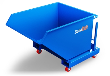 Kontener samowyładowczy MK600, 1.000 mm x 1.450 mm x 970 mm, 600 l pojemność, SolidHub 