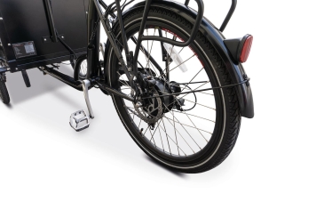 Vélo cargo électrique, 25 km/h, avec batterie 36 V, 10,3 Ah Li-Ion 