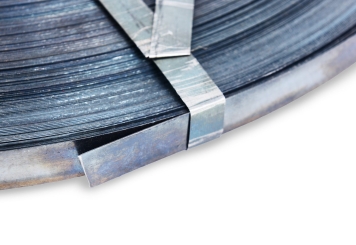 Feuillard de cerclage en acier, 16 mm x 0,5 mm, 25 kg, 400 m, TecMaschin 