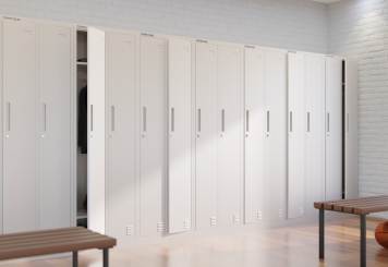 Casier SFS2 avec 2 Portes, 600 mm x 450 mm x 1.900 mm, TOPREGAL 