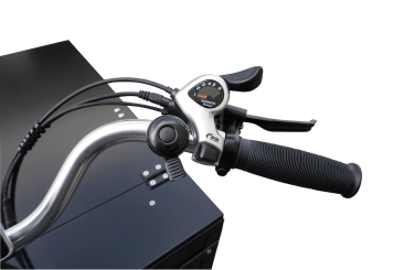 Vélo cargo électrique, 25 km/h, avec batterie 36 V, 10,3 Ah Li-Ion 