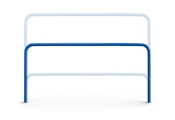 Barre d'accrochage pour chariot porte-panneaux BGW500/7, hauteur 600 mm, SolidHub 