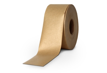 Kit de collage professionnel : Distributeur de kraft gommé NK60 avec ruban adhésif humide en papier kraft d'une largeur de 70 mm, TecMaschin 