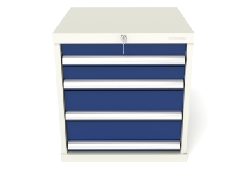 Armoire à outils WS4 avec 4 tiroirs largeur 540 mm/profondeur 748 mm pour MFW/MFR1000 