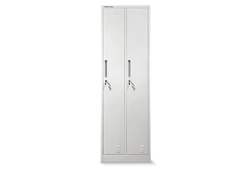 Casier SFS2 avec 2 Portes, 600 mm x 450 mm x 1.900 mm, TOPREGAL 