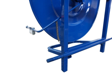 Chariot dérouleur pour feuillard de cerclage en PET, diamètre de noyau 250  - 406 mm, TecMaschin 