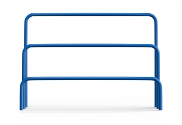 Barre d'accrochage pour chariot porte-panneaux BGW500/7, hauteur 900 mm, SolidHub 