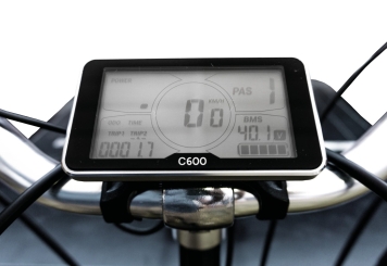 Vélo cargo électrique, 25 km/h, avec batterie 36 V, 10,3 Ah Li-Ion 