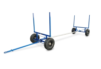 Chariot pour charges longues avec anneau d'attelage LGW4000, 2.500 kg charge maxi, SolidHub 