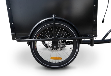 Vélo cargo électrique, 25 km/h, avec batterie 36 V, 10,3 Ah Li-Ion 