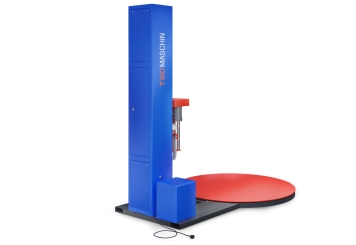 Banderoleuse de palettes avec 250% de pré-étirage, PWS1650, TecMaschin 