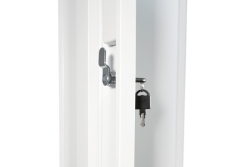 Casier SFS2 avec 2 Portes, 600 mm x 450 mm x 1.900 mm, TOPREGAL 