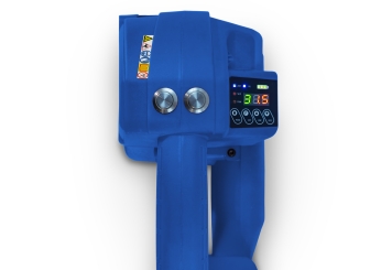 Appareil de cerclage "Profi" HU-P1319 incl. batterie de rechange, largeur de bande 13  - 19 mm, TecMaschin 