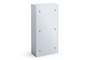 Armoire à casiers WSFS10 avec 10 compartiments, Gris, Tôle d'acier, TOPREGAL 