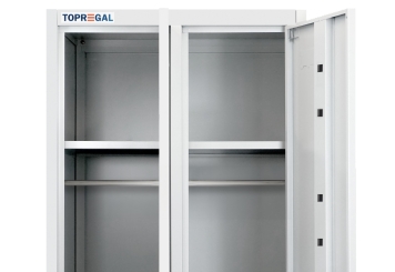 Casier SFS2 avec 2 Portes, 600 mm x 450 mm x 1.900 mm, TOPREGAL 