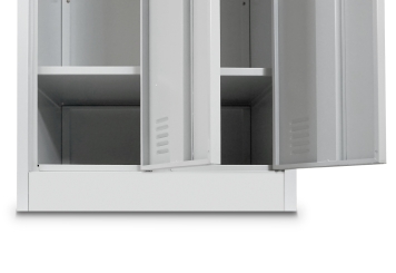 Casier SFS2 avec 2 Portes, 600 mm x 450 mm x 1.900 mm, TOPREGAL 