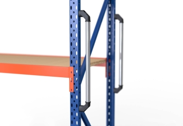 Casier mobile sur base d’étagère stockage 1.200 mm, hauteur 2.140 mm, profondeur 800 mm 